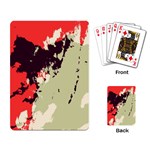 Abstract Colorful Pattern Playing Cards Single Design (Rectangle)