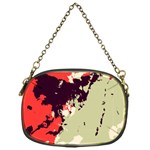 Abstract Colorful Pattern Chain Purse (One Side)