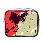Abstract Colorful Pattern Mini Toiletries Bag (One Side)