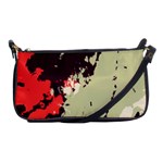 Abstract Colorful Pattern Shoulder Clutch Bag
