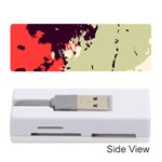 Abstract Colorful Pattern Memory Card Reader (Stick)