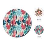 tropical love Playing Cards Single Design (Round)