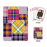 Checks Pattern Playing Cards Single Design (Rectangle)