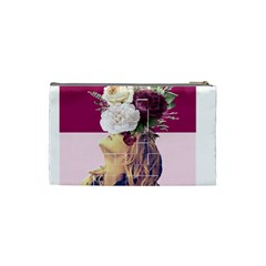 Flower Girl Cosmetic Bag (Small) from ArtsNow.com Back