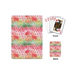 Colorful Paints Playing Cards Single Design (Mini)