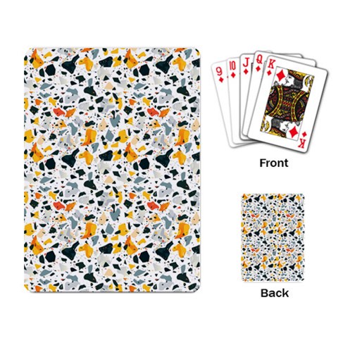 Abstract Seamless Pattern Playing Cards Single Design (Rectangle) from ArtsNow.com Back