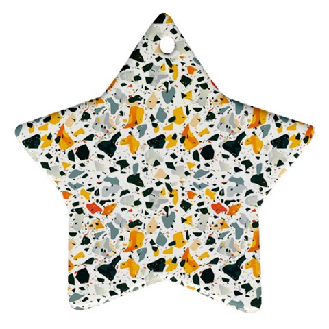 Abstract Seamless Pattern Star Ornament (Two Sides) from ArtsNow.com Front