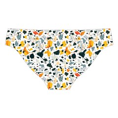 Abstract Seamless Pattern Cross Back Hipster Bikini Set from ArtsNow.com Back Under