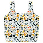 Abstract Seamless Pattern Full Print Recycle Bag (XXXL)