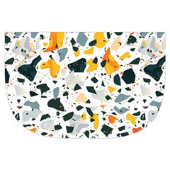 Abstract Seamless Pattern Make Up Case (Small) from ArtsNow.com Side Left