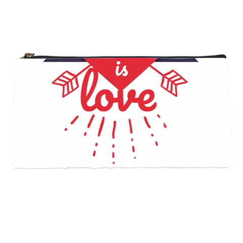 all you need is love Pencil Case from ArtsNow.com Front