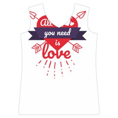 all you need is love Women s Basketball Tank Top from ArtsNow.com Front