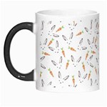 Cute Bunnies and carrots pattern, light colored theme Morph Mugs