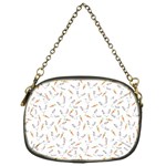 Cute Bunnies and carrots pattern, light colored theme Chain Purse (One Side)