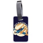 Airplane - I Need Altitude Adjustement Luggage Tag (one side)