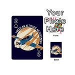 Airplane - I Need Altitude Adjustement Playing Cards 54 Designs (Mini)