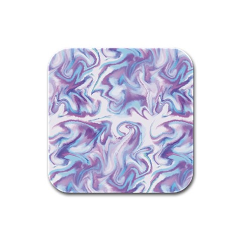 Tie Diy Diys Retro Batic Design Rubber Square Coaster (4 pack)  from ArtsNow.com Front