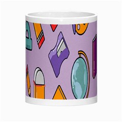 Back To School And Schools Out Kids Pattern Morph Mugs from ArtsNow.com Center
