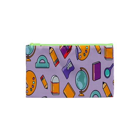 Back To School And Schools Out Kids Pattern Cosmetic Bag (XS) from ArtsNow.com Front