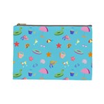 Summer  Beach  The Sun Cosmetic Bag (Large)