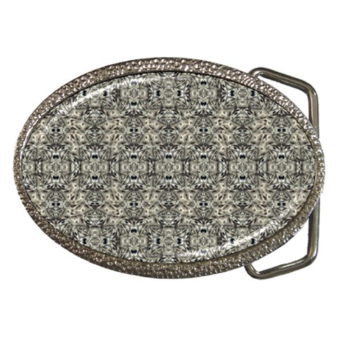 Steampunk Camouflage Design Print Belt Buckles from ArtsNow.com Front