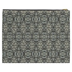 Steampunk Camouflage Design Print Cosmetic Bag (XXXL) from ArtsNow.com Back