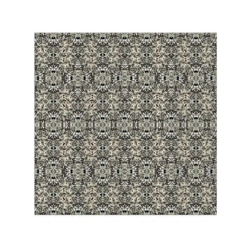 Steampunk Camouflage Design Print Small Satin Scarf (Square) from ArtsNow.com Front