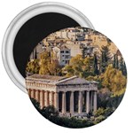 Athens Aerial View Landscape Photo 3  Magnets