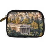 Athens Aerial View Landscape Photo Digital Camera Leather Case