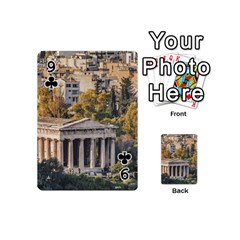 Athens Aerial View Landscape Photo Playing Cards 54 Designs (Mini) from ArtsNow.com Front - Club9