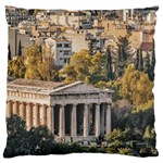 Athens Aerial View Landscape Photo Standard Flano Cushion Case (Two Sides)