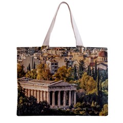 Athens Aerial View Landscape Photo Zipper Mini Tote Bag from ArtsNow.com Front