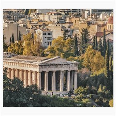 Athens Aerial View Landscape Photo Roll Up Canvas Pencil Holder (S) from ArtsNow.com Front