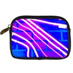 Pop Art Neon Wall Digital Camera Leather Case