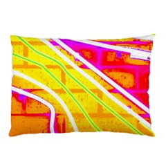Pop Art Neon Wall Pillow Case (Two Sides) from ArtsNow.com Front