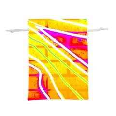 Pop Art Neon Wall Lightweight Drawstring Pouch (L) from ArtsNow.com Front