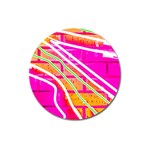 Pop Art Neon Wall Magnet 3  (Round)