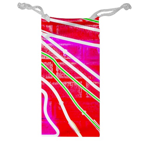 Pop Art Neon Wall Jewelry Bag from ArtsNow.com Front