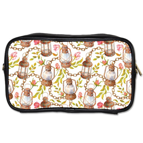 Latterns Pattern Toiletries Bag (One Side) from ArtsNow.com Front