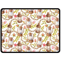 Latterns Pattern Double Sided Fleece Blanket (Large)  from ArtsNow.com 80 x60  Blanket Front