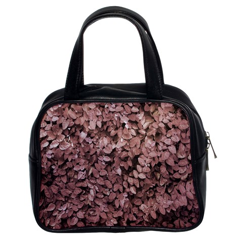 Red Leaves Photo Pattern Classic Handbag (Two Sides) from ArtsNow.com Front