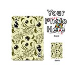 Folk flowers art pattern Floral abstract surface design  Seamless pattern Playing Cards 54 Designs (Mini)