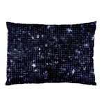 Geometric Dark Blue Abstract Print Pattern Pillow Case (Two Sides)