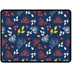 Beautiful Rose Double Sided Fleece Blanket (Large) 