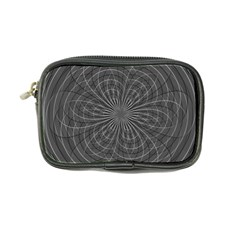 Abstract spirals, spiral abstraction, gray color, graphite Coin Purse from ArtsNow.com Front