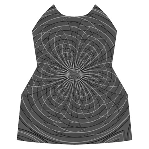 Abstract spirals, spiral abstraction, gray color, graphite Women s Long Sleeve Raglan Tee from ArtsNow.com Front