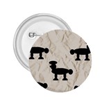 Funky Poodles 2.25  Buttons