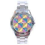 Dancer Stainless Steel Analogue Watch