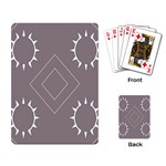 Shine Shape Playing Cards Single Design (Rectangle)