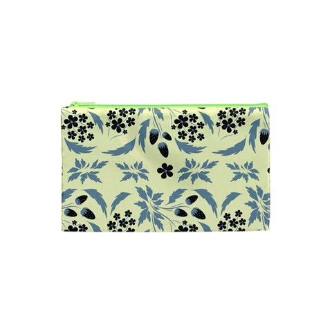 Folk flowers art pattern Floral  surface design  Seamless pattern Cosmetic Bag (XS) from ArtsNow.com Front